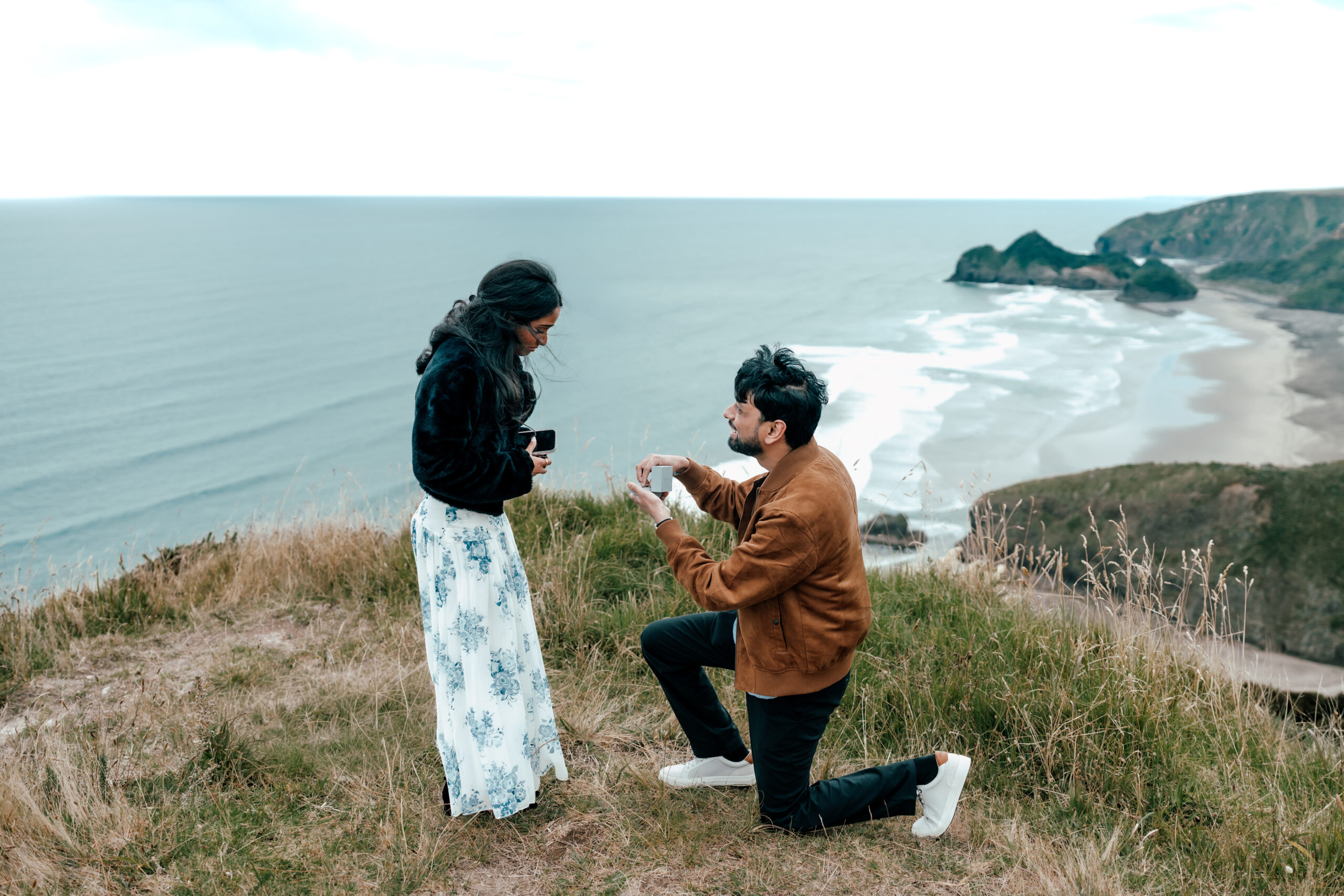 Helicopter proposal at Bethells Beach Lookout Auckland