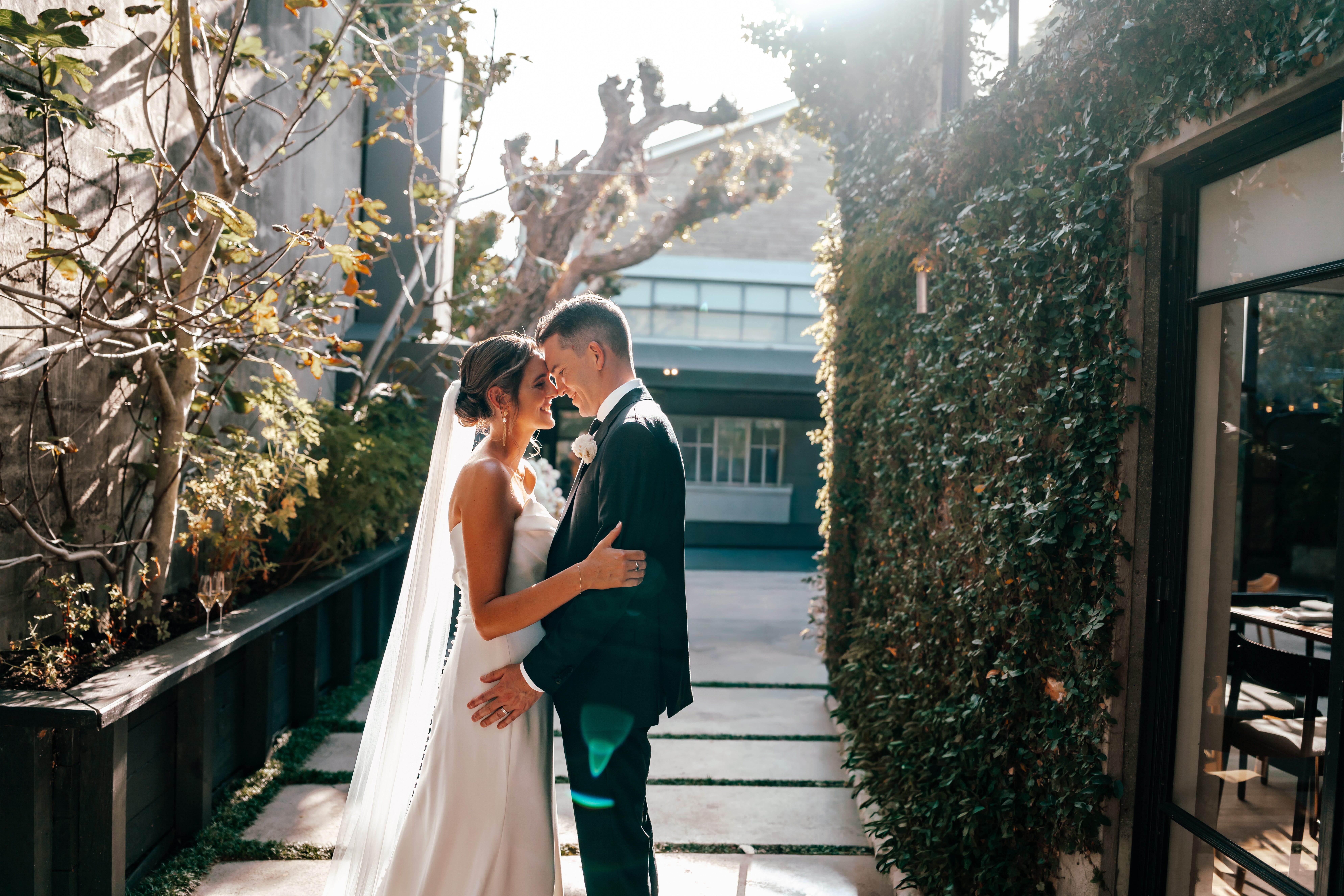 Tracey and Kyle’s intimate wedding at Sid at The French Cafe Auckland